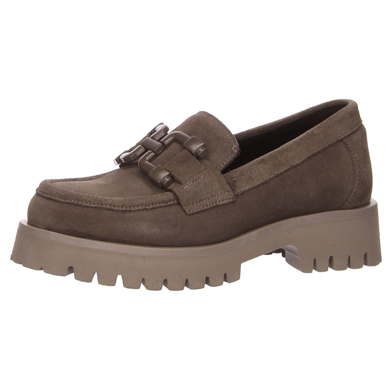 Elbandi Loafer taupe grau