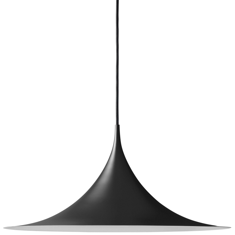 Gubi Semi hanglamp Ø60 SM3 mat zwart