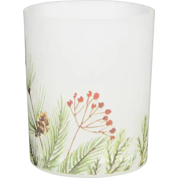 Design Teelichtglas Winter Vibes
