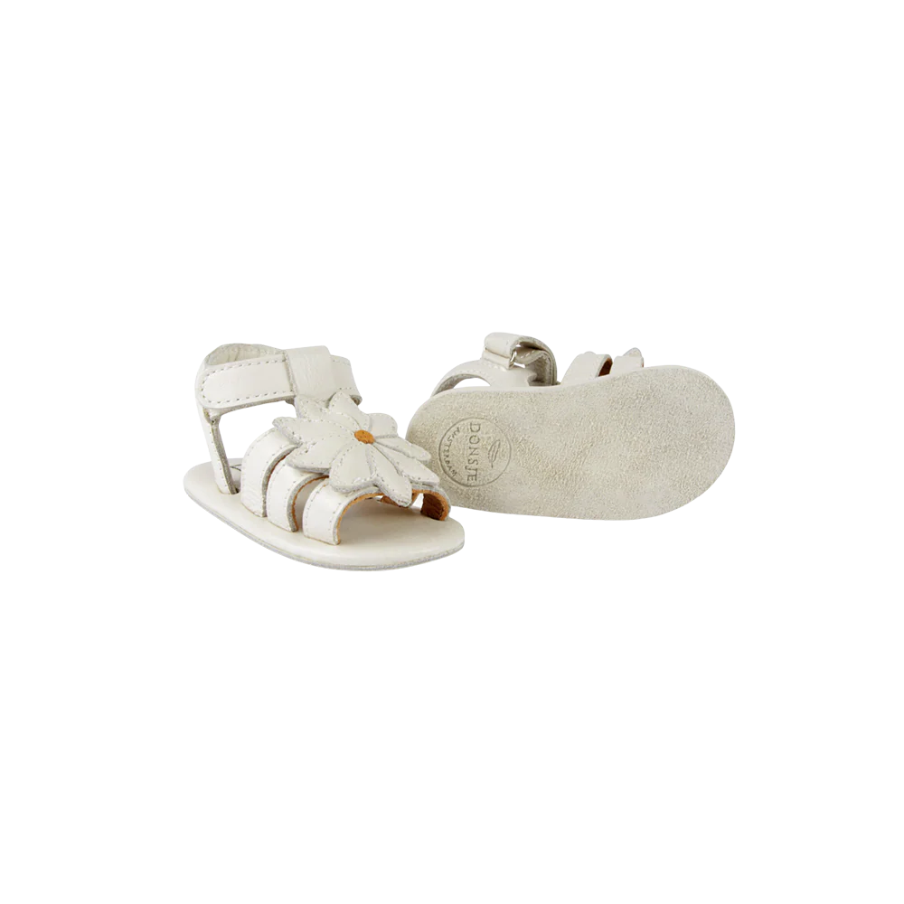 Tuti Fields Sandals | Daisy | Off White Leather