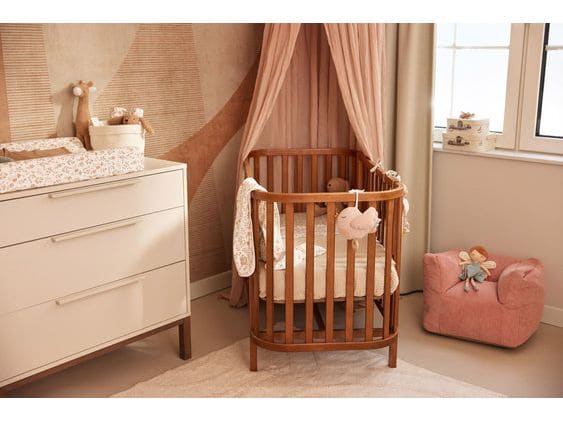 Jollein Kindersessel Corduroy Wild Rose Der stylische Wohlfühlort für kleine Entdecker