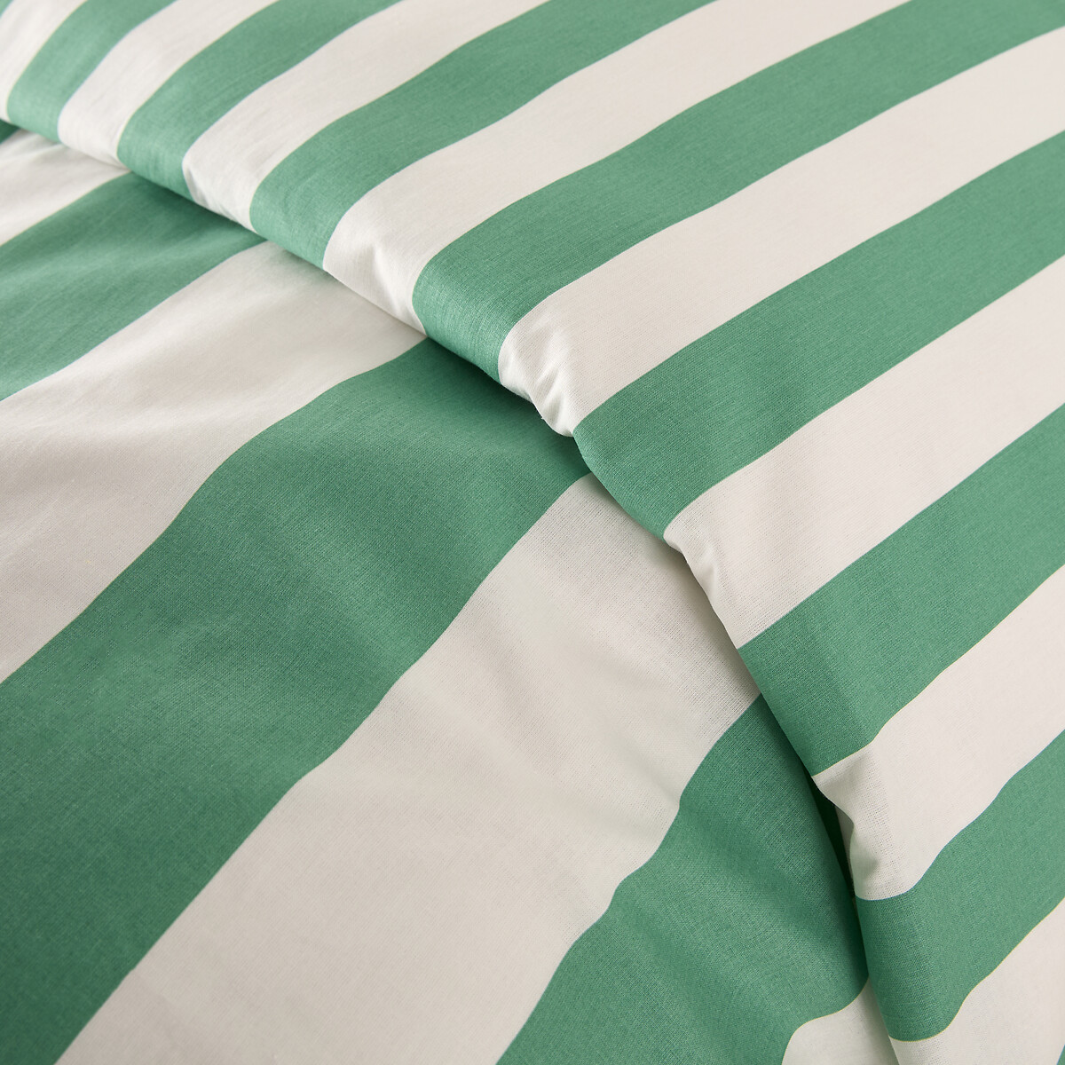 LA REDOUTE INTERIEURS<br>Capa de edredão em algodão, verde Hendaye