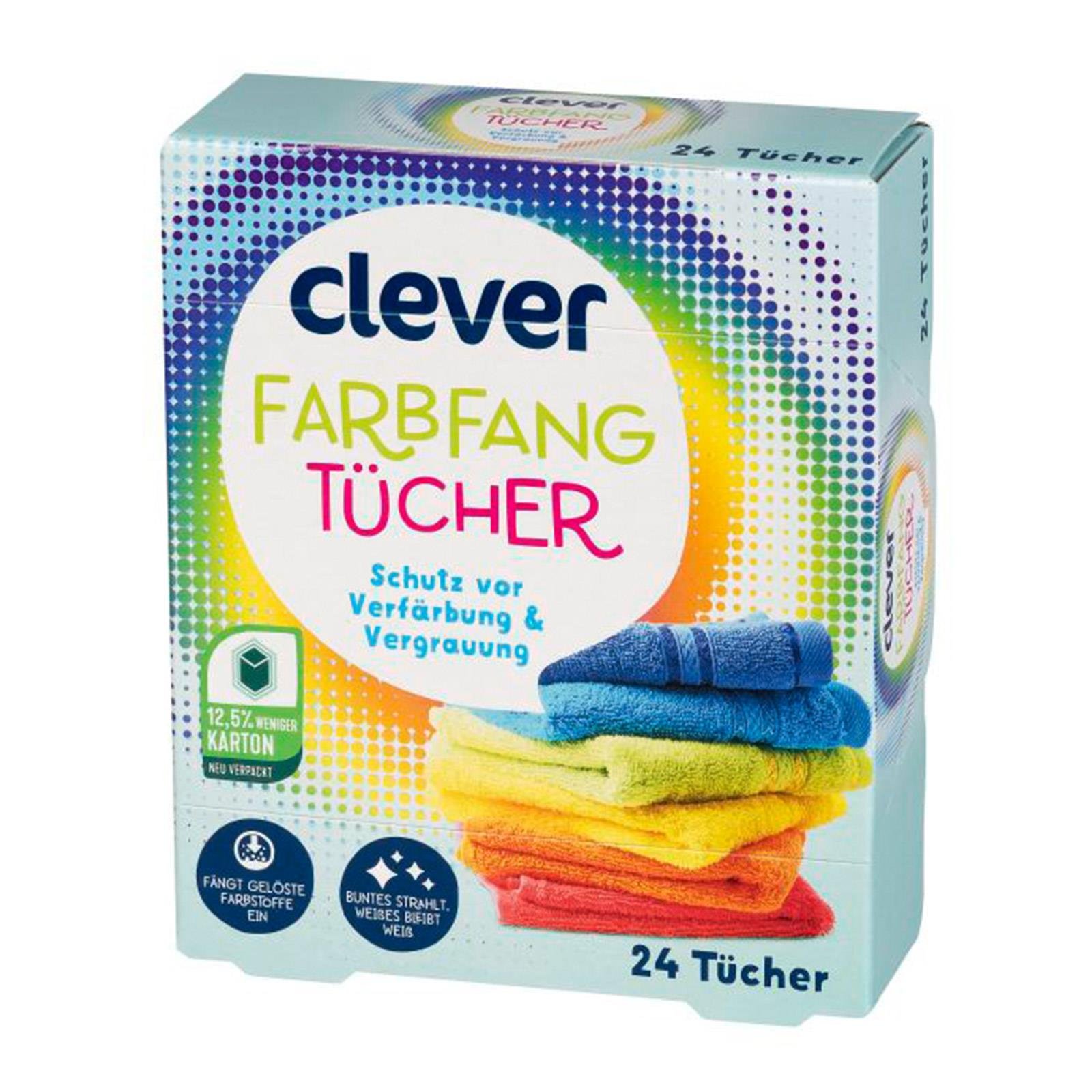 Clever Farbfangtücher