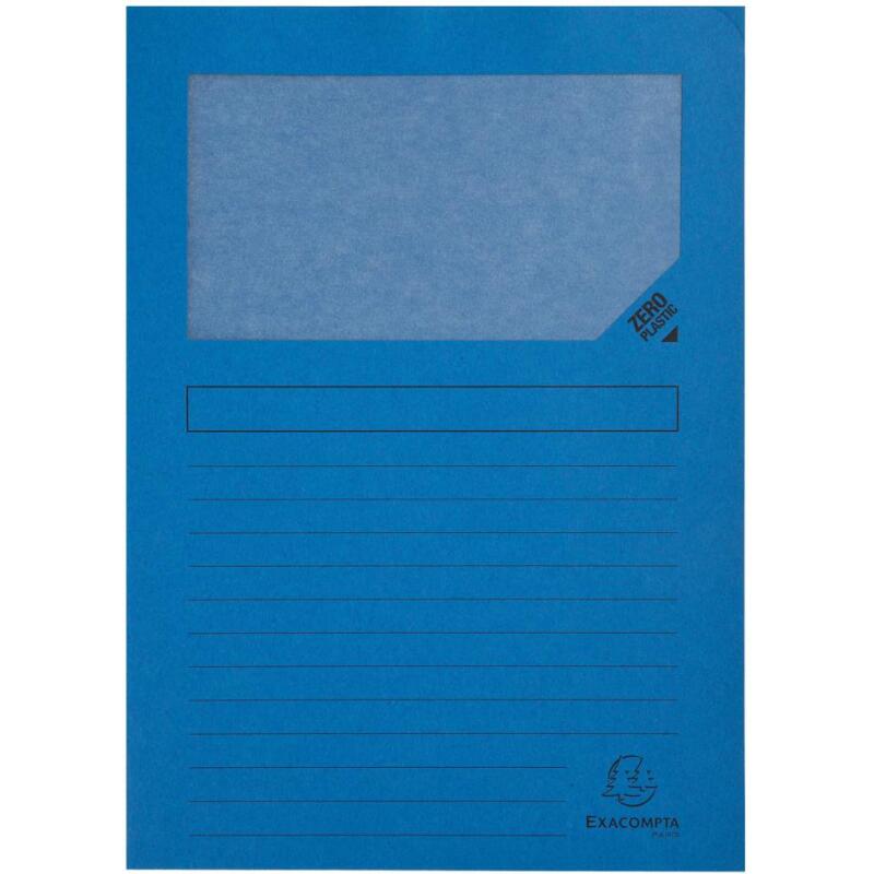 Paquet 50 chemises à fenetre Forever - 22x31cm - Couleurs assorties
