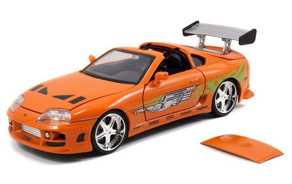 Fast & Furious Brian & Toyota Supra 1:24Die Cast Modell