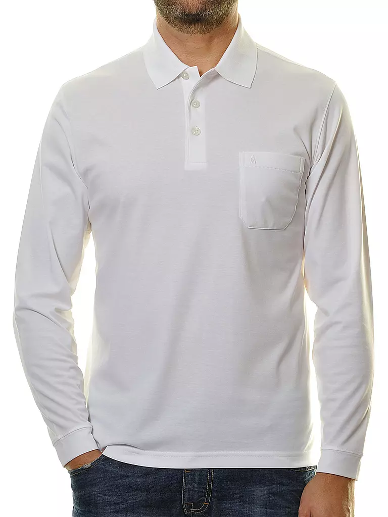 RAGMAN Poloshirt weiss