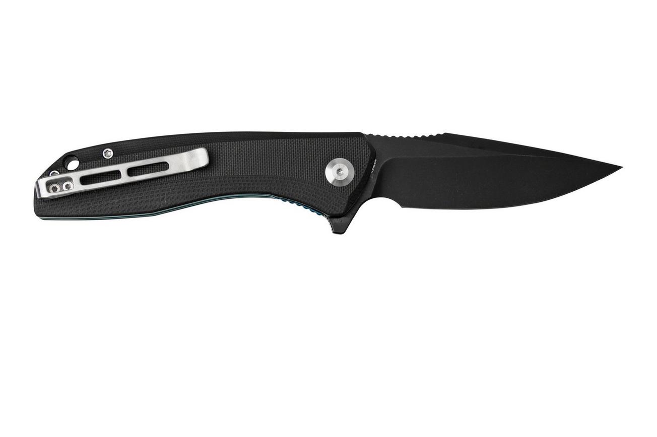Civivi Baklash C801H Blackwashed, Black G10 zakmes