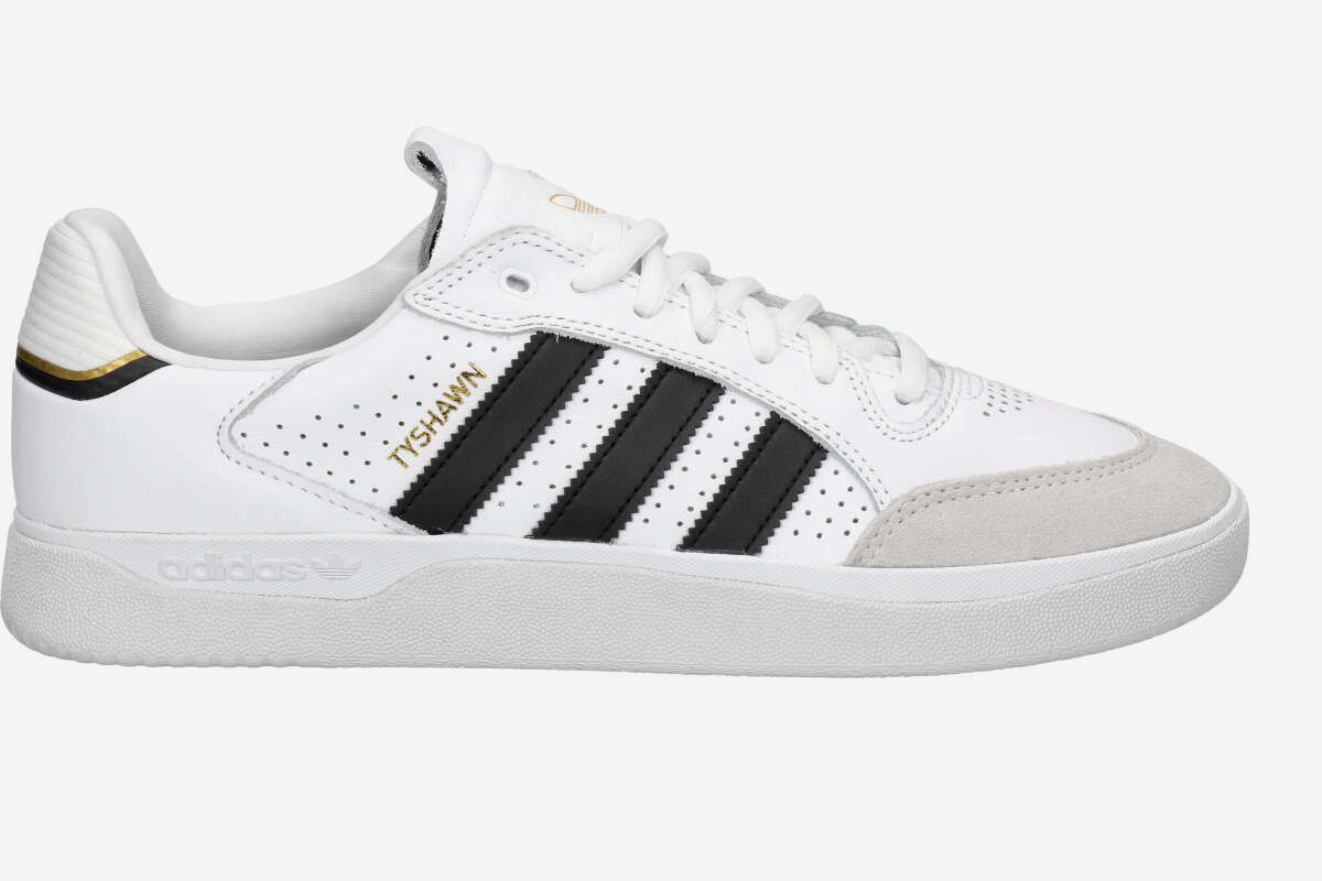 adidas Skateboarding Tyshawn Low Schuh (white core black gold melange)
