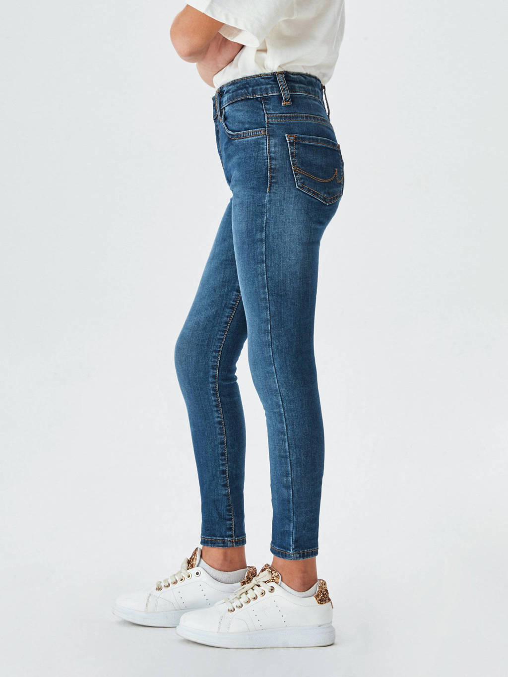 LTB high waist super skinny jeans Sophia marlin blue wash