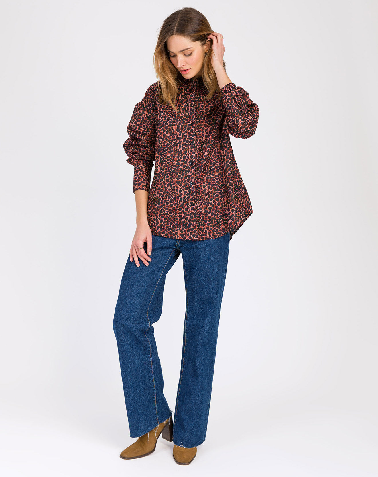 An'ge Chemise Soanne cassia brun
