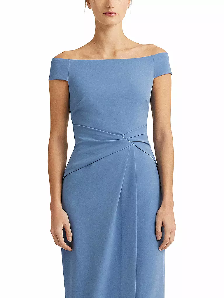 LAUREN RALPH LAUREN Abendkleid SARAN blau