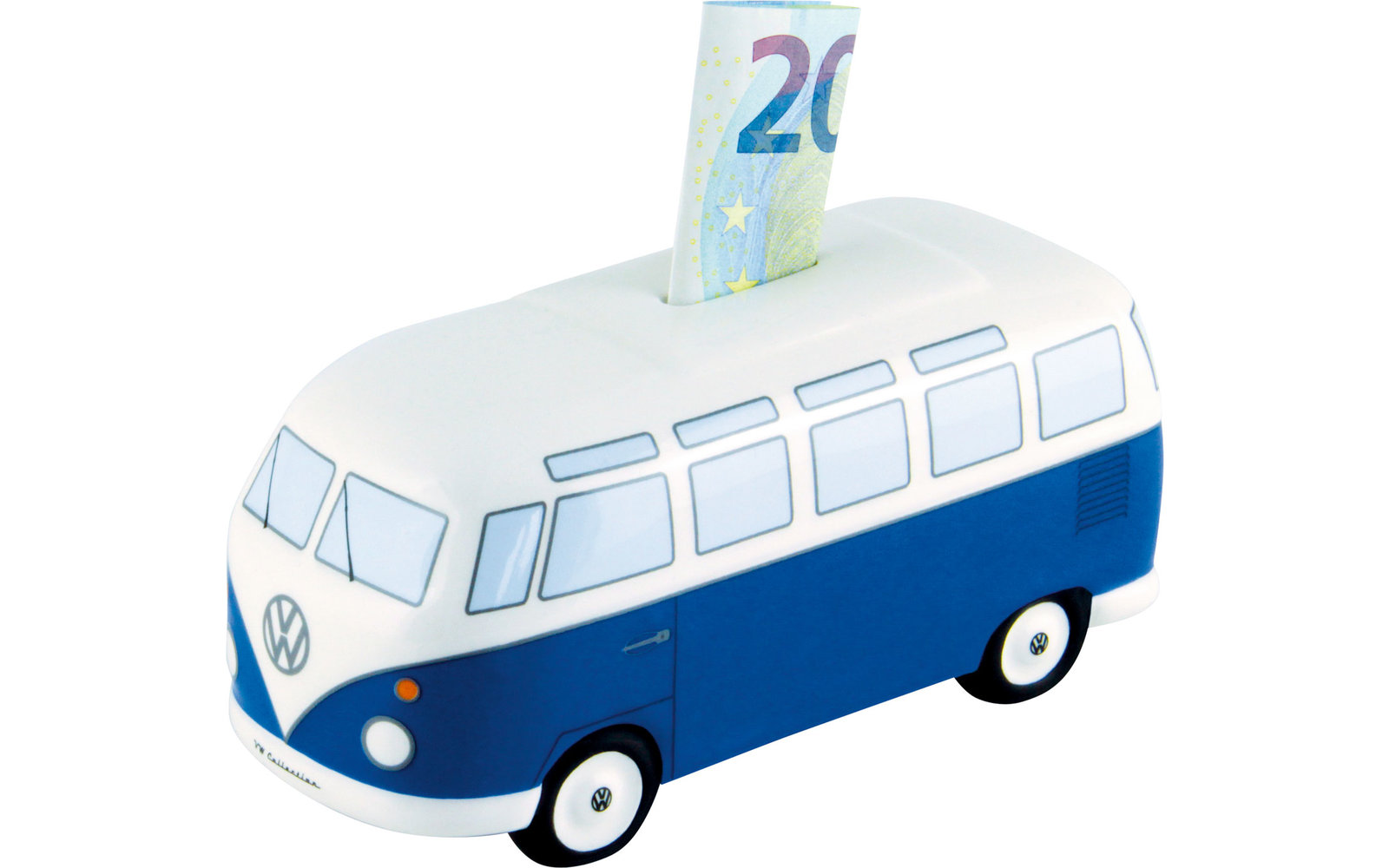 VW Collection T1 Bulli Spardose Keramik Rot