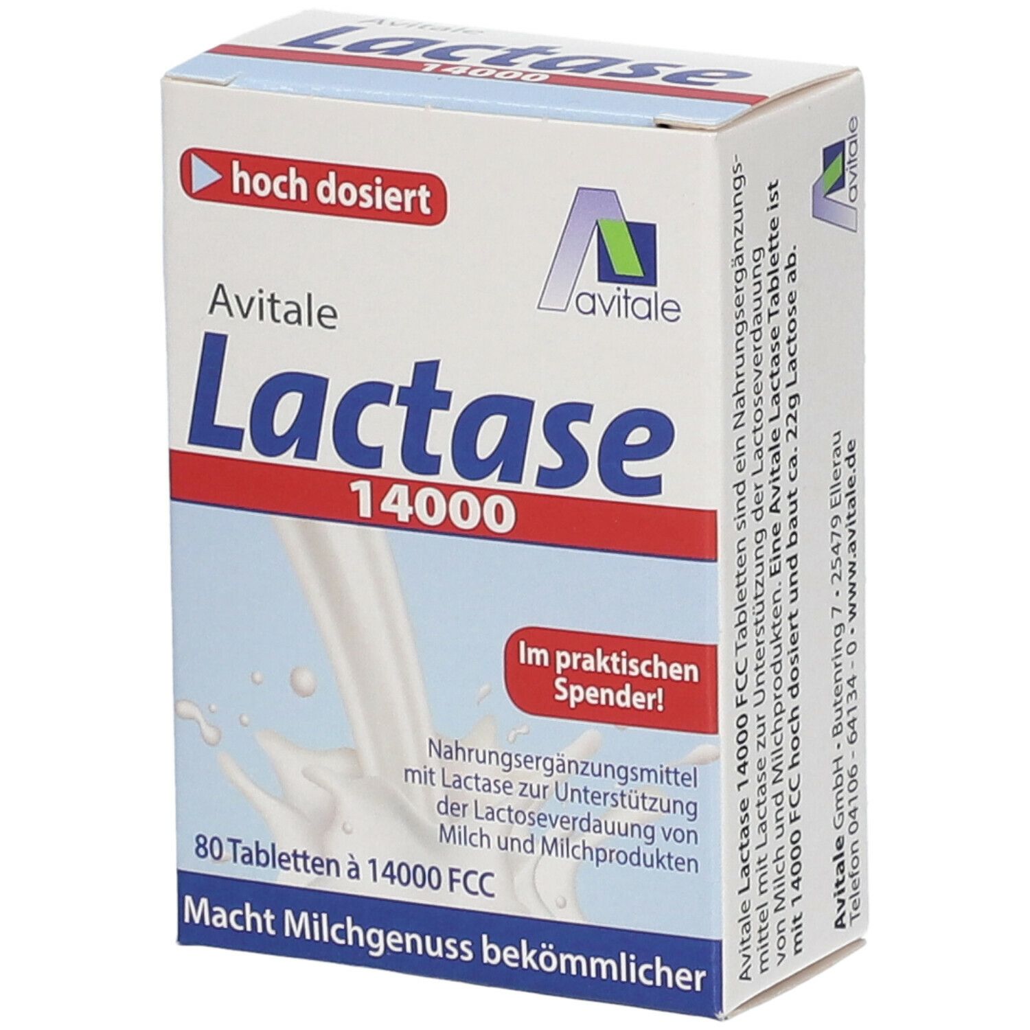 Avitale Lactase 14000 FCC