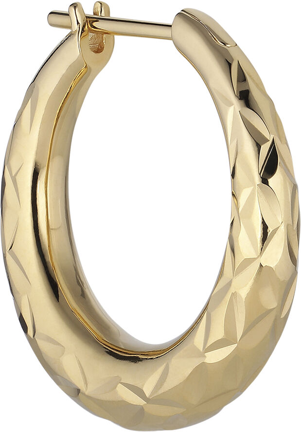 Jane Kønig Rhombus earring, gold-plated sterling silver 221