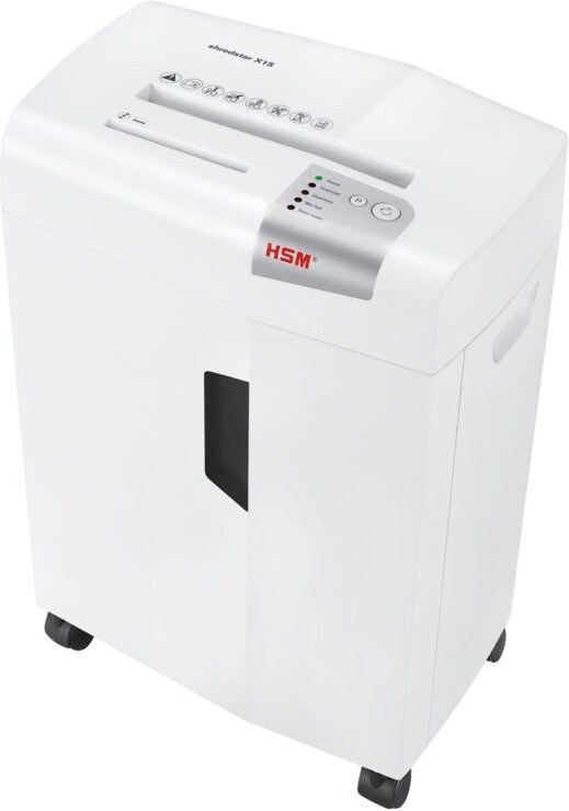 HSM shredstar X15 Aktenvernichter - weiß