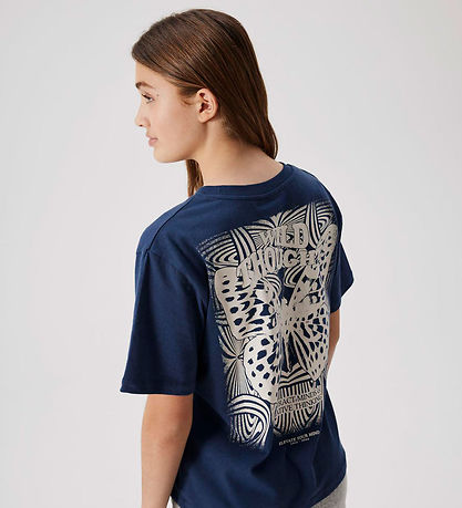LMTD T-Shirt - NkfThoughts - Dress Blues/Turtledove
