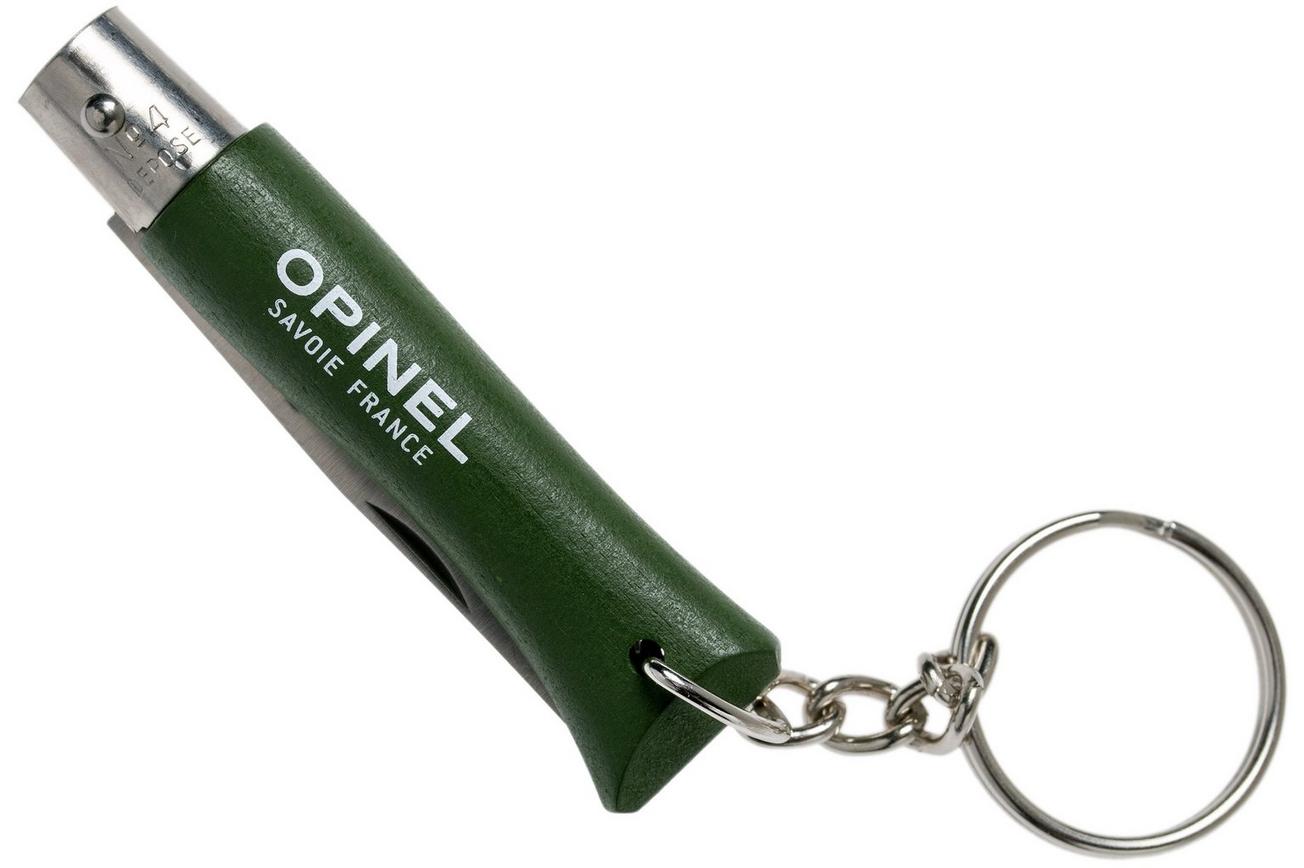 Opinel zakmes No. 04RV Keyring zakmes, Khaki