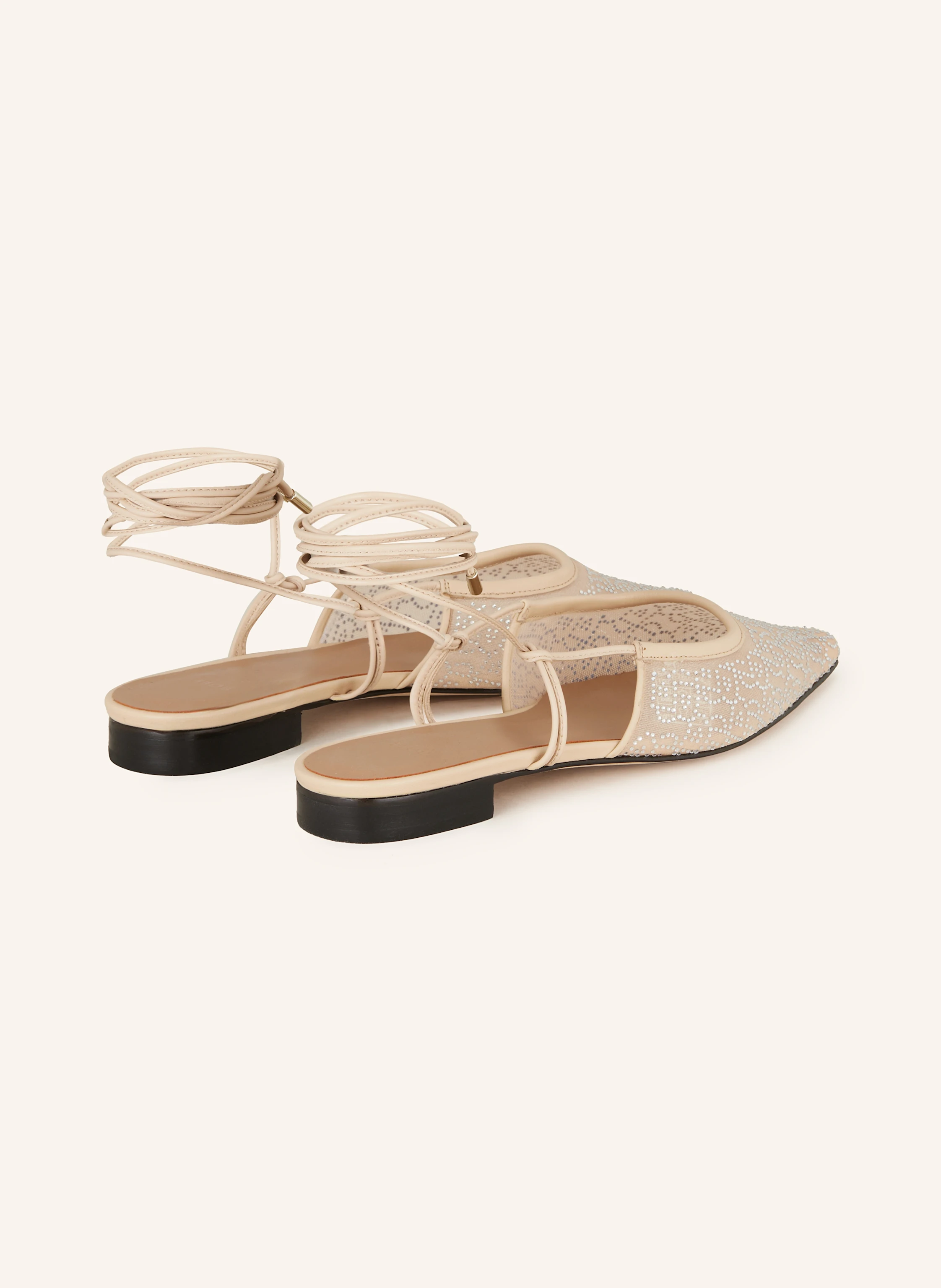 BOSS Mules CHARLIZE mit Schmucksteinen