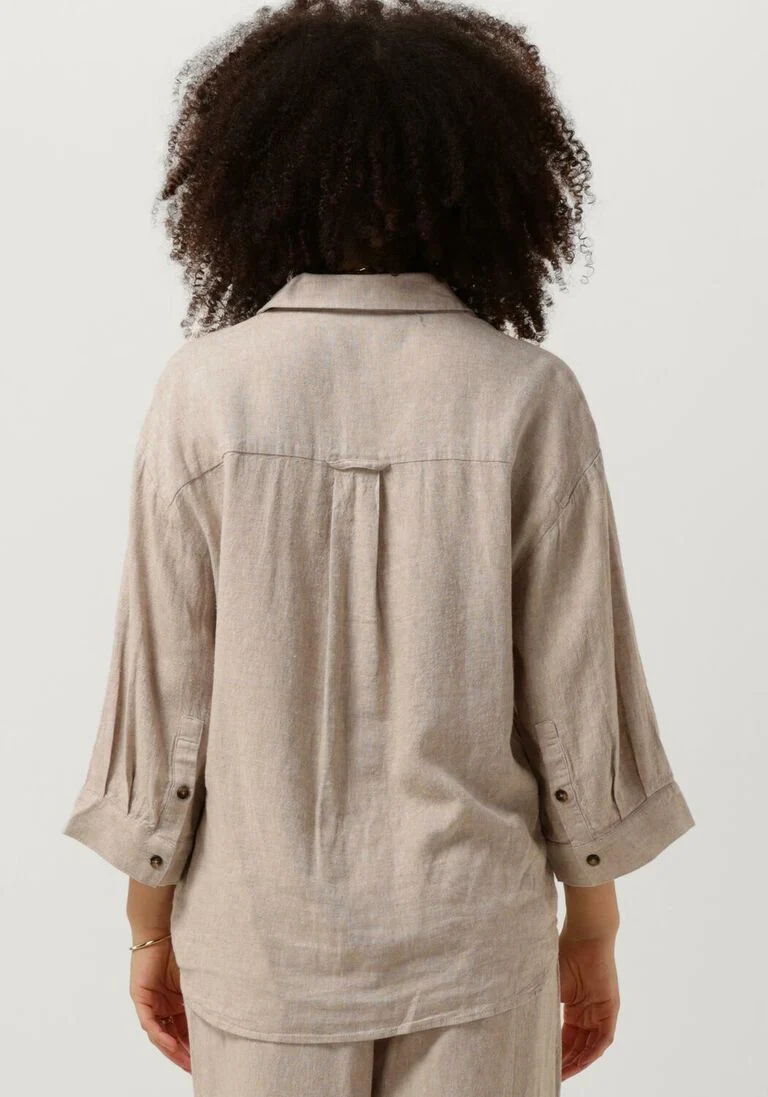 MSCH COPENHAGEN zand msch copenhagen blouse mschjovene ginia 3/4 shirt