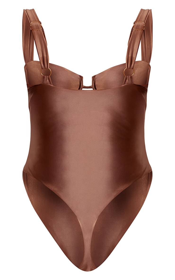 Bronze Maillot De Bain À Armatures Shine Swim
