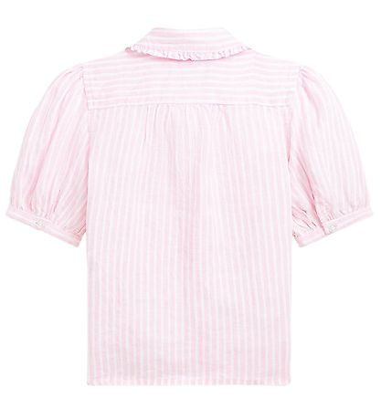 Polo Ralph Lauren Hemd - Kinsley - Uhr Hill - Rosa/Weißer Streif