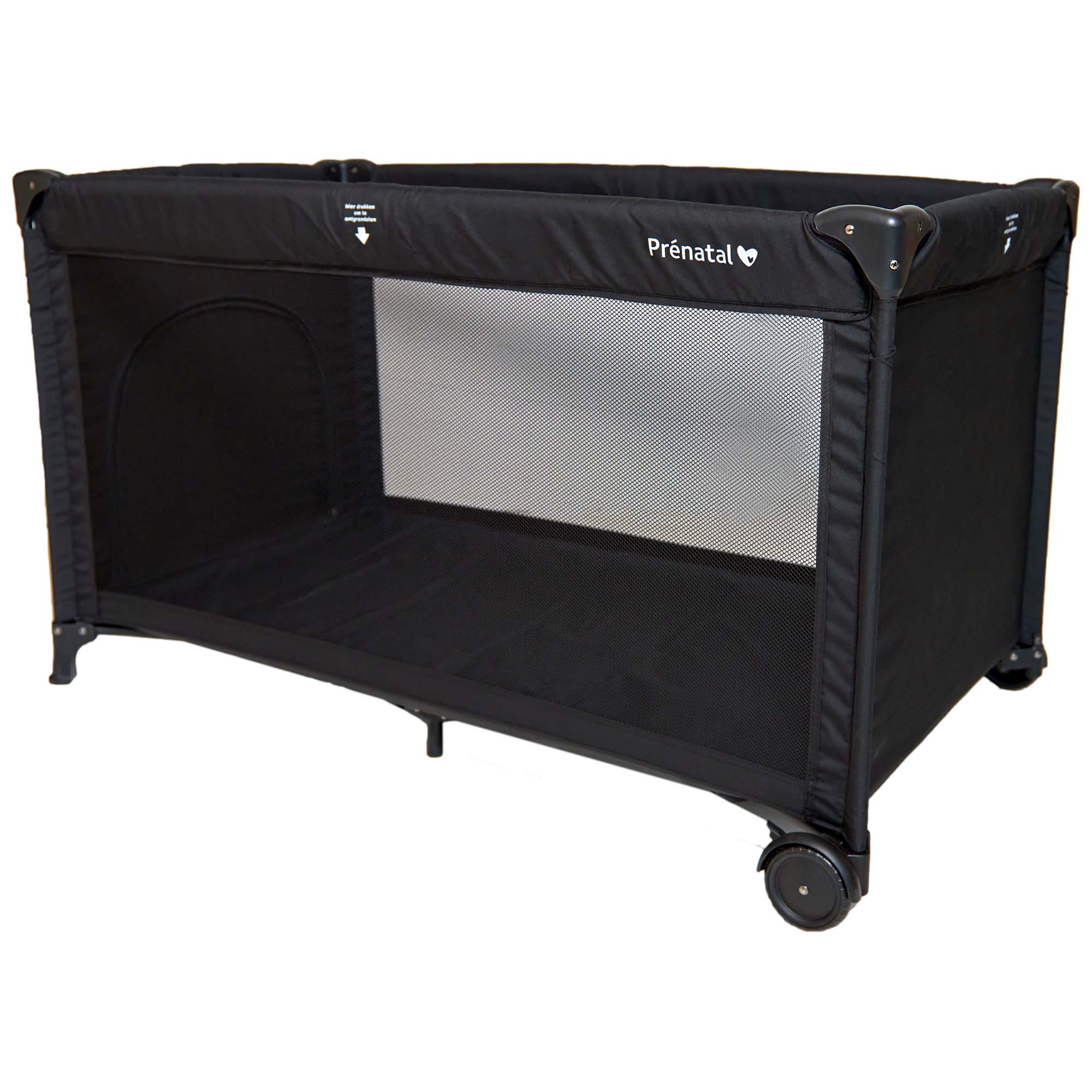 Prenatal campingbedje Luxe Black