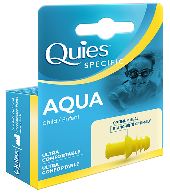 QUIES Aqua Kinder Wassergehörschutz<br>2 Stück