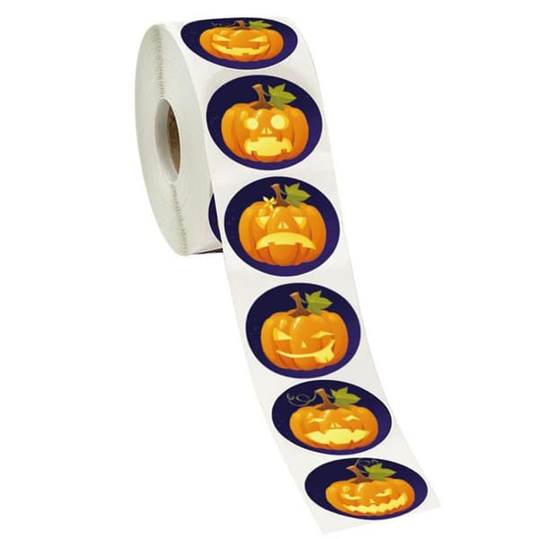 500 klistremerker klistremerker - Halloween-motiv - Tegneserie