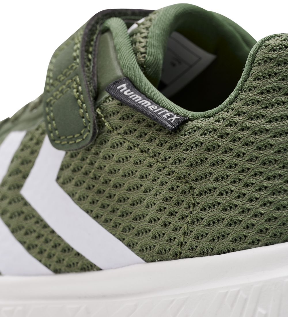 Hummel Schuhe - Actus Recycled Tex Jr - Dark Olive