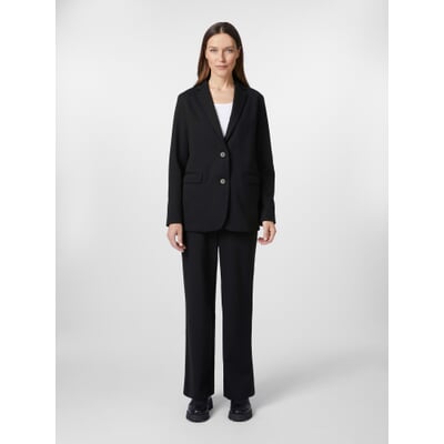 Damen-Jerseyblazer, Schwarz