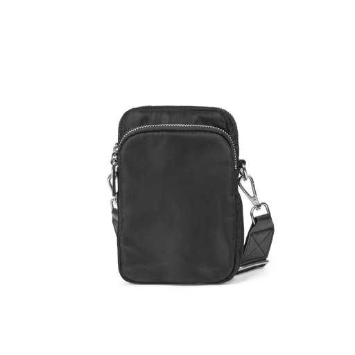 DAY ET RE-Z Logo Band Compact Mini Crossbody Taske, Black