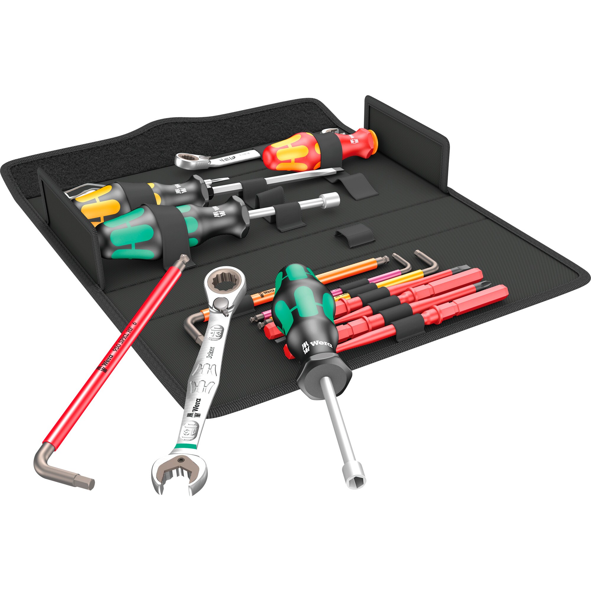 Wera Werkzeug-Set Kraftform Kompakt SH 2 Sanitär / Heizung / Plumbkit, 15-teilig