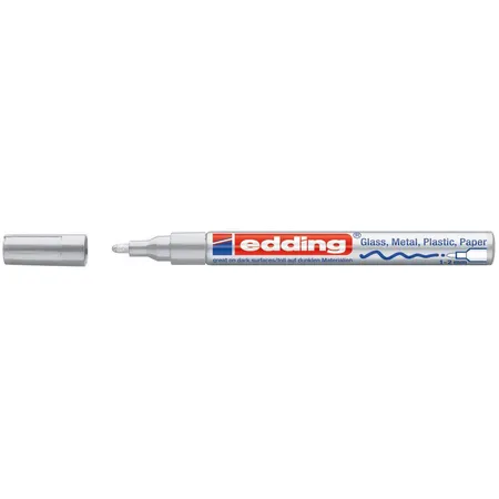 edding 751 Glanzlackmarker 1-2mm, silber