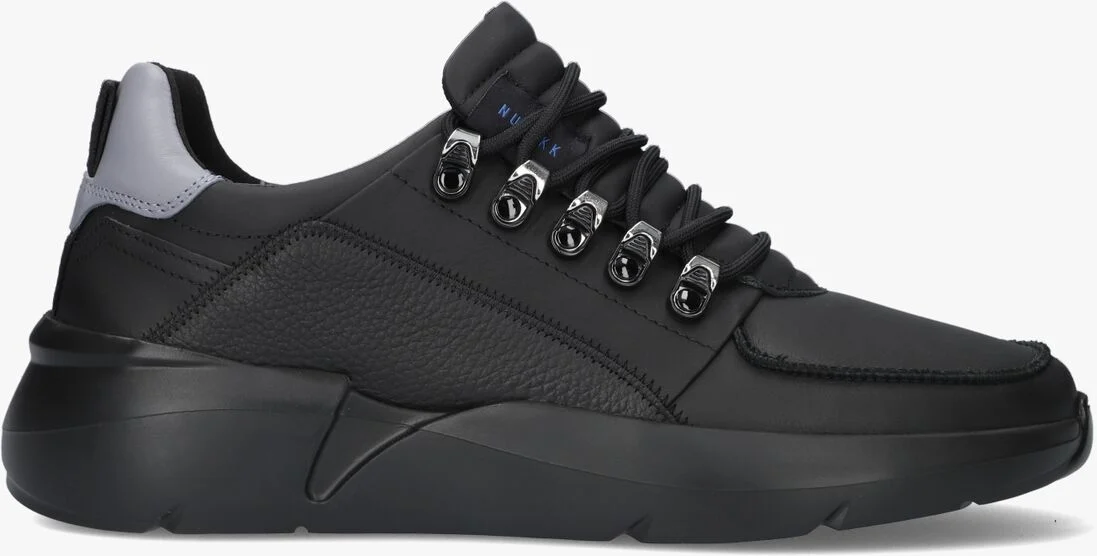 NUBIKK zwarte nubikk lage sneakers roque roman men