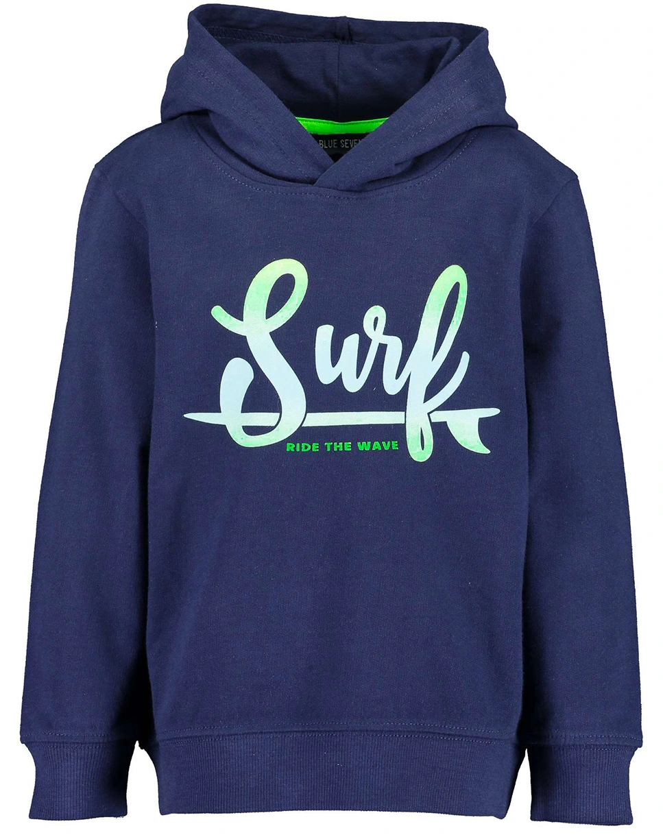 Kapuzen-Sweatshirt DINO SURF DUDE in ultramarin
