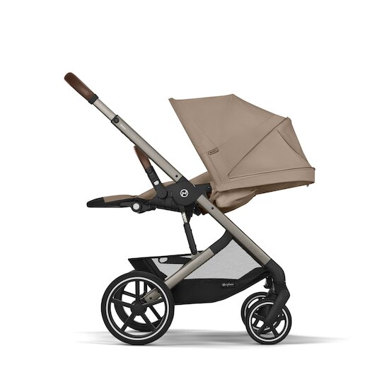 Poussette Balios S Lux 2   Châssis Taupe - Almond Beige        de               CYBEX