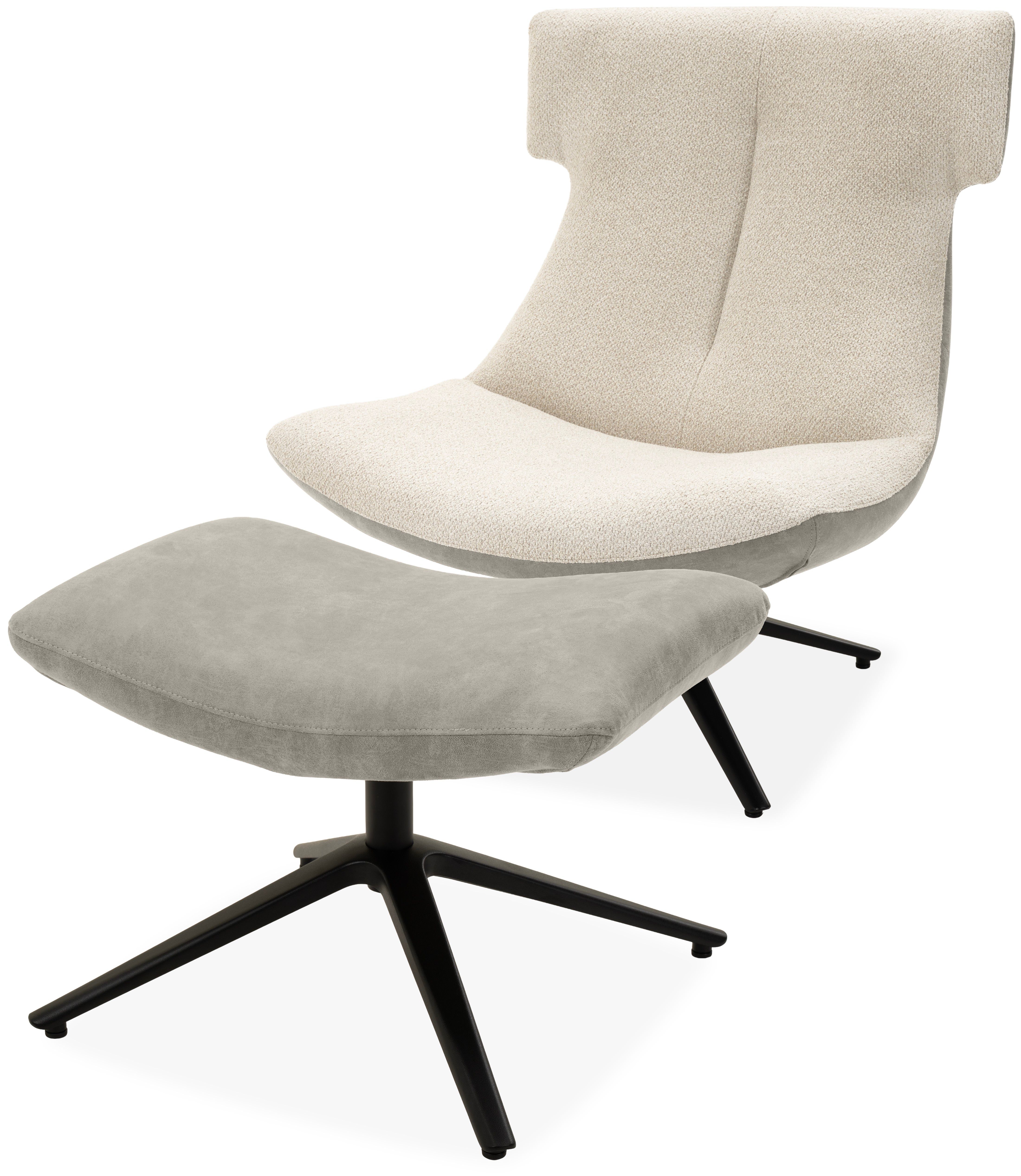 Draaifauteuil  Lowie B83 x D83 x H96 cm