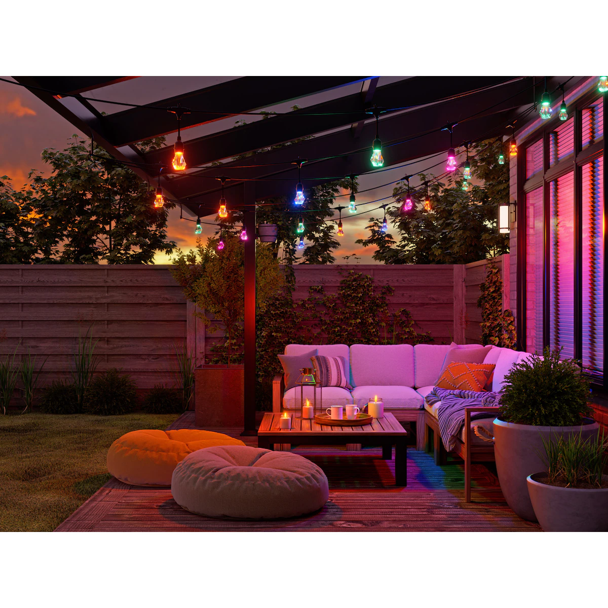 Nanoleaf Essentials Outdoor lyslenke startsett NF084K02-40SLO