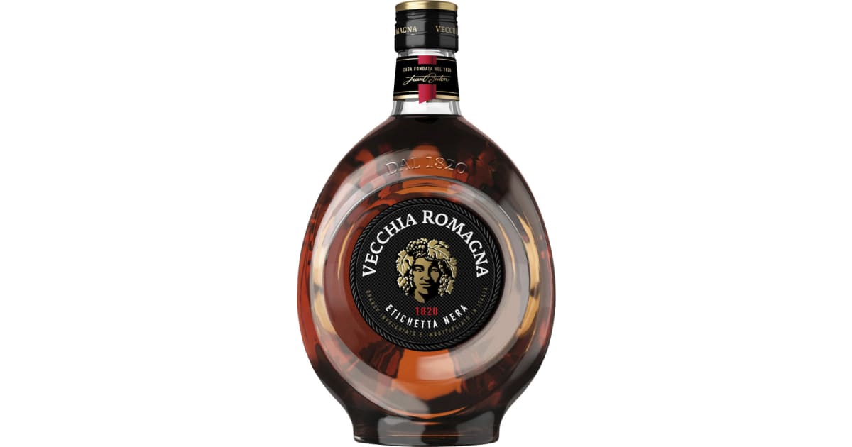 Vecchia Romagna Italienischer Brandy 38% (Einweg)