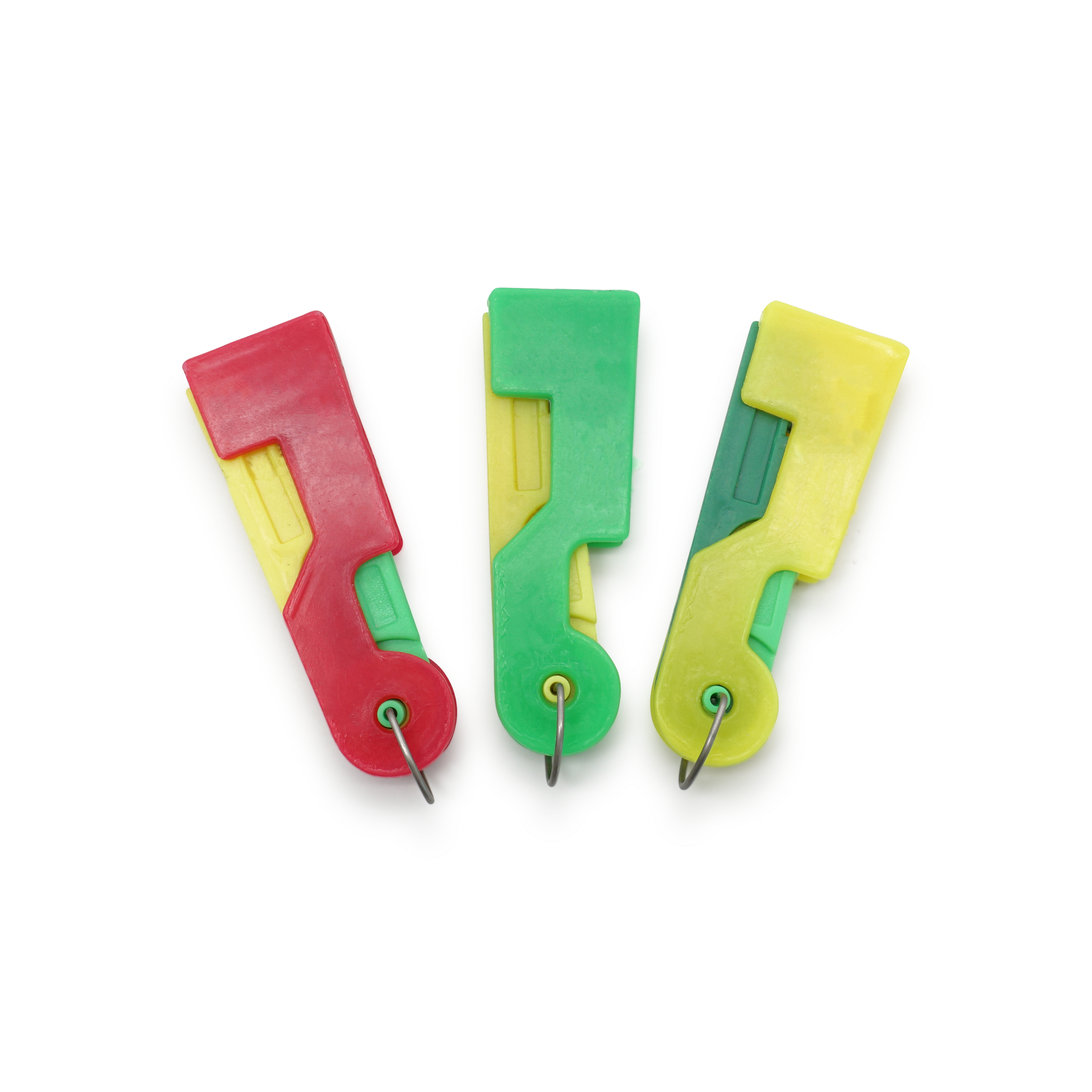 (3er Set) Einfädelhilfe Mercerie Hilfsmittel Nadel Einfädler Fadenführung für Hand / Nähmaschine - Assortiert