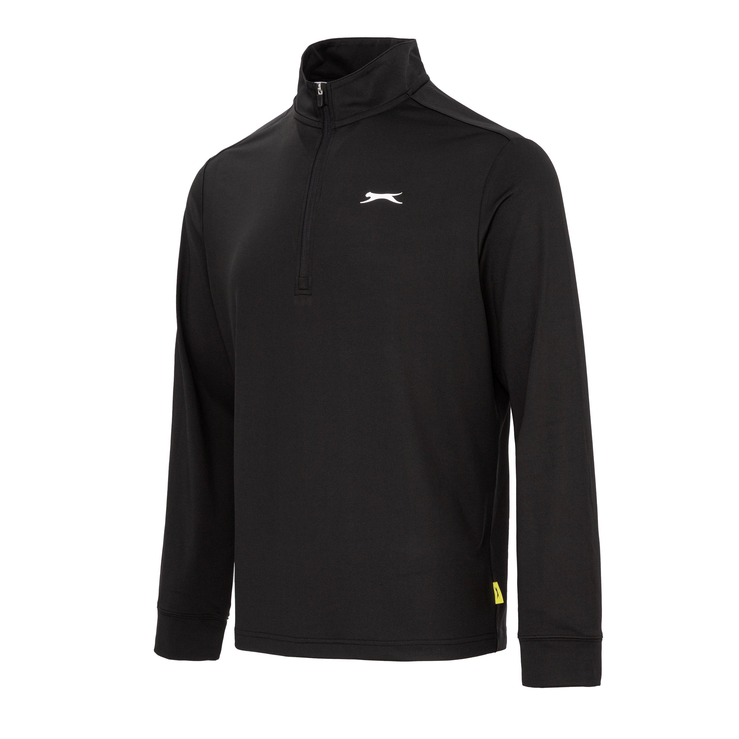 Slazenger Zip Pullover Top Mens