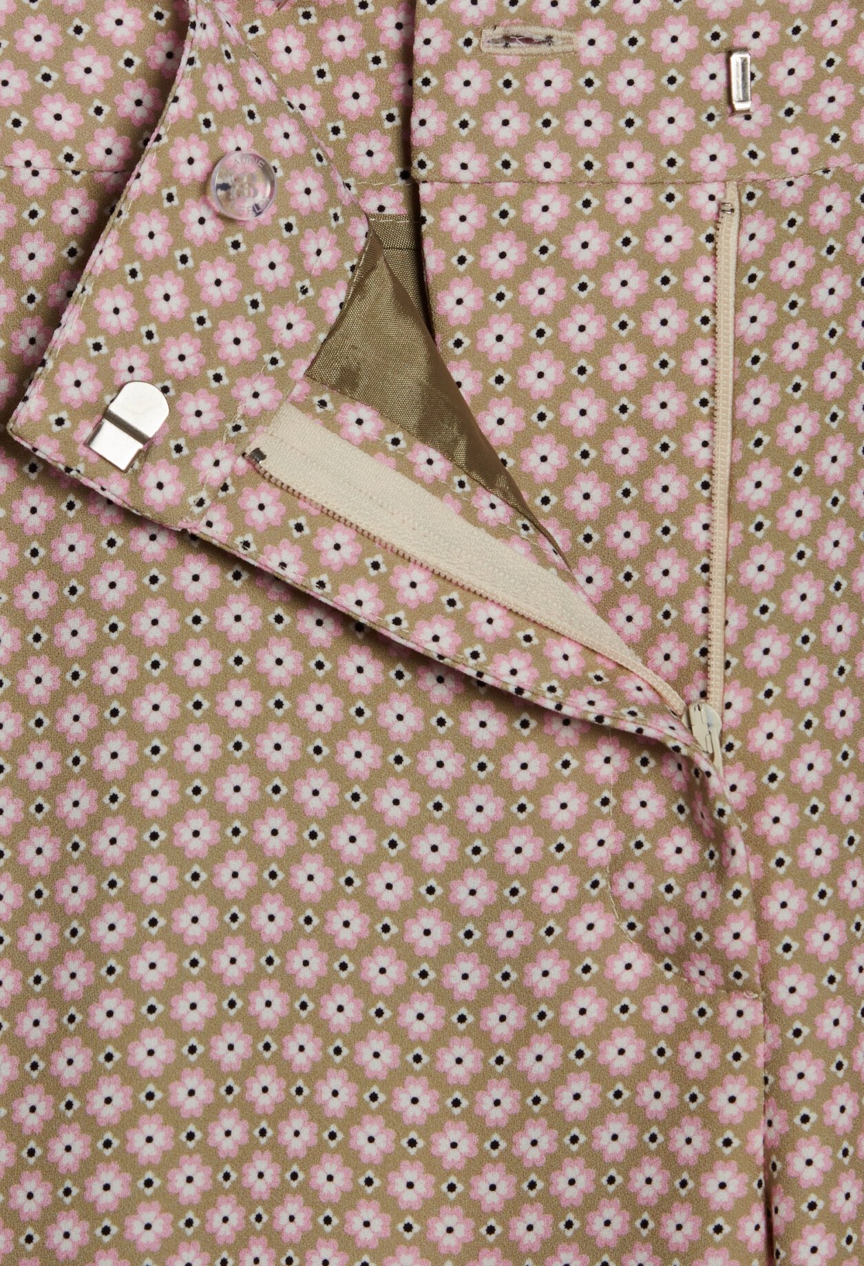 Pantalon imprime rose