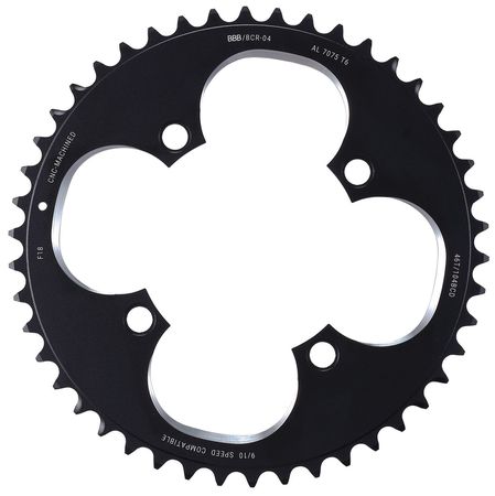 KETTENBLATT 46 Z. , 104mm, 4-arm  schwarz  46 ZL 104mm