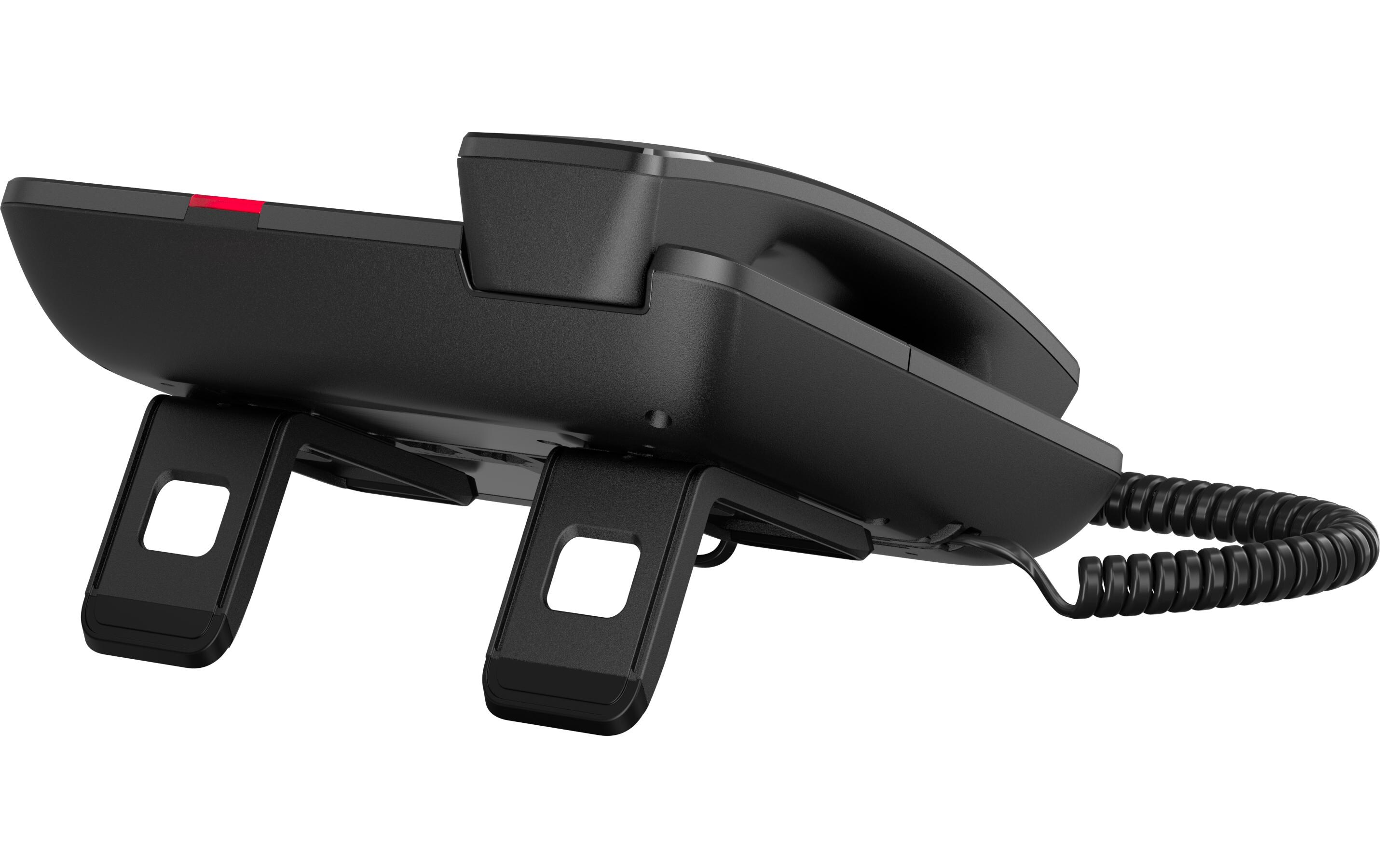 Tischtelefon OpenScape CP110 Schwarz<br>Das ideale Gerät für Einsteiger-Szenarien ohne Kompromisse in der Qualität