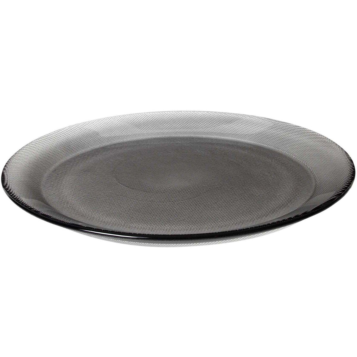 Tallerken Glass/Grå 22 cm