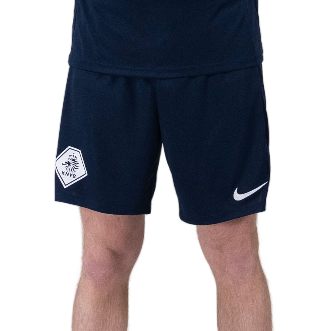 Nike KNVB Scheidsrechters Trainingsbroekje 2024-2026 Donkerblauw Wit