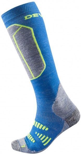 Devold Kids Alpine Sock Skisokken (Kinderen |blauw)