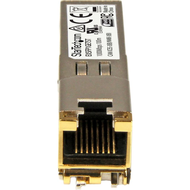 StarTech.com Module SFP GBIC compatible Juniper EX-SFP-1GE-T - Transceiver 10/100/1000BASE-T