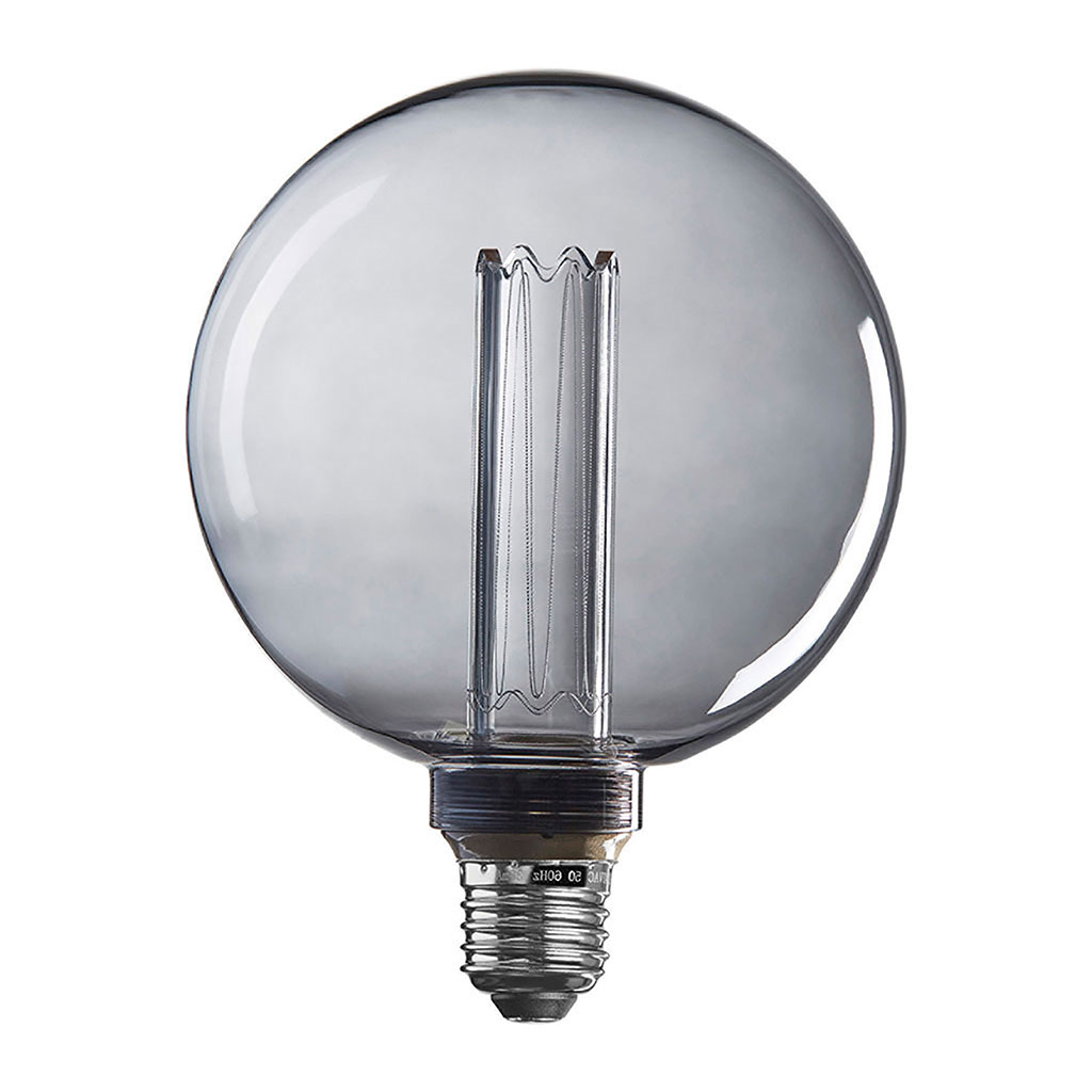 Ampoule led filament fumée ronde G125 E27 4W 90LM