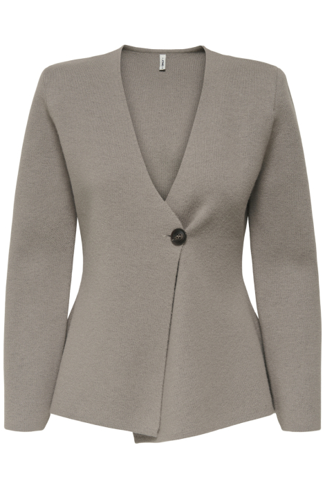 Only taupe dames vest